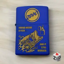 Bật lửa zippo fish belly (mã số 24) - bụng cá