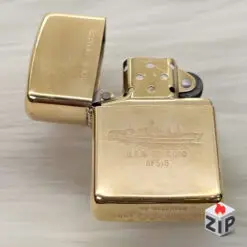 Zippo Chu Niên 1932-1990 Tàu Hậu Cần U.S.S. Concord Khắc 2 Mặt