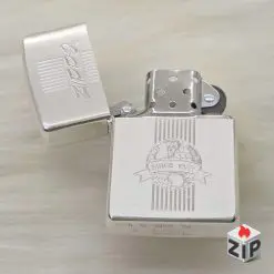 Zippo Lắc Kê Bạc Khắc Logo Quả Cầu (Global Heritage) - Sản Xuất 1994 chính hãng 5a9cfeee567bda25836a231 ZipVN