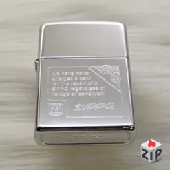 Zippo Khắc Slogan Bảo Hành Vĩnh Viễn HP - 12 La Mã