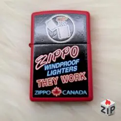 Bật lửa zippo canada plant (mã số 22)