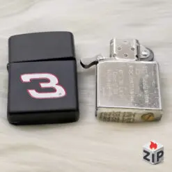 Alternative view of Bật lửa zippo racing number 3 sơn đen - 14 la mã