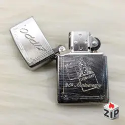 Bật lửa zippo kỷ niệm 25 năm (mã số 12) chính hãng 8499c04a070a8b54d21b42 ZipVN
