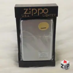 Zippo Lắc Kê Bạc Brushed Chrome Khắc Logo - Full Box (Mộc Đáy XV - 1999) chính hãng 912116583331703939119 ZipVN