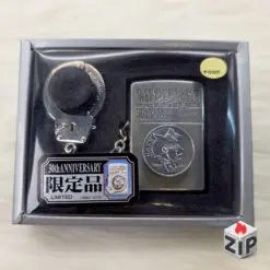 Zippo Kỷ Niệm 30 Năm Jigen Daisuke Đồng Khối Đắp Nổi Giới Hạn - 12 La Mã