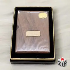 Zippo Vỏ Gỗ (Wooden Case) - Thị Trường Nhật Bản - Sản Xuất 2001