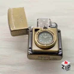 Zippo Time Đồng Hồ Cơ Khí Mặt Xanh Đồng Giả Cổ (Antique Brass) - 12 La Mã chính hãng 9c42116a6e5ce202bb4d50 ZipVN