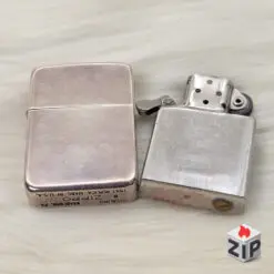 Alternative view of Zippo Bạc Khối Sterling 1941 Replica Trơn Qua Sử Dụng - 2022