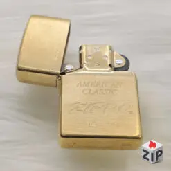 Alternative view of Bật lửa zippo american classic brass - 15 la mã