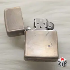 Alternative view of Zippo Bạc Khối Sterling Trơn Vân Đồng Tâm Qua Sử Dụng - 2003