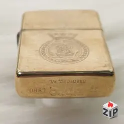 Alternative view of Zippo Chu Niên 1932-1990 Tàu HMS Ark Royal Khắc 2 Mặt