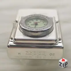 Alternative view of Zippo Time Đồng Hồ Cơ Khí Dạ Quang Lắc Kê Bạc Giới Hạn - 2002