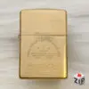 Bật lửa zippo wind proof lighter since 1932 brass - 16 la mã