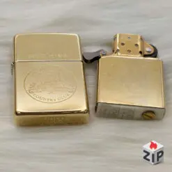 Alternative view of Zippo southern cross country club brass - 8 la mã