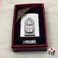 Zippo Khắc Tượng Billiken Lucky God Lắc Kê Bạc Xuất Nhật - 12 La Mã