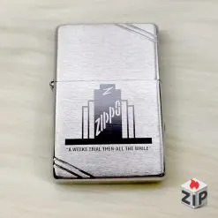 Bật lửa zippo week's trial (mã số 47) Vintage