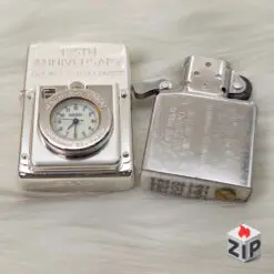 Zippo Time Đồng Hồ Cơ Khí Kỷ Niệm 125 Năm Đường Sắt Nhật Lắc Kê Bạc Dạ Quang - 13 La Mã chính hãng dd7fd3a716889ad6c39922 ZipVN