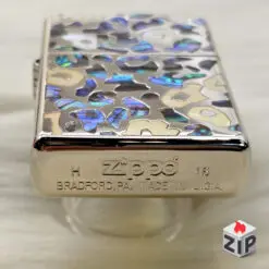 Alternative view of Zippo Khảm Xà Cừ Báo Đốm Xuất Nhật HP - 2016