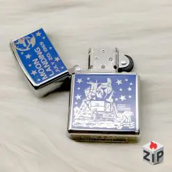 Alternative view of Bật lửa zippo moon landing (mã số 98) - sự kiện hạ cánh mặt trăng
