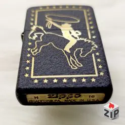 Alternative view of Bật lửa zippo american cowboy (mã số 56)