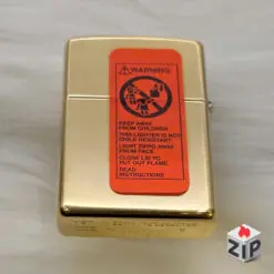 Alternative view of Bật lửa zippo tượng nữ thần tự do - brass bóng 14 la mã nguyên tem