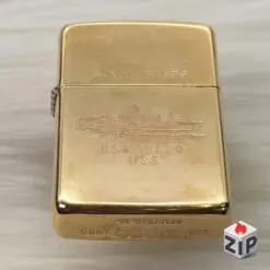 Alternative view of Zippo Chu Niên 1932-1990 Tàu Hậu Cần U.S.S. Concord Khắc 2 Mặt