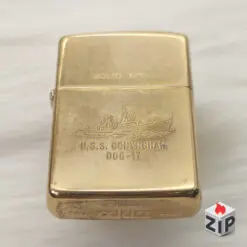 Zippo Chu Niên 1932-1989 Tàu Khu Trục U.S.S. Conyngham Khắc 2 Mặt