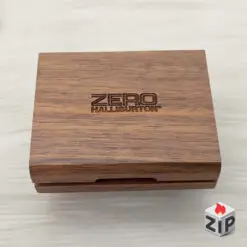 Alternative view of Zippo Vỏ Nhôm Zero Halliburton Đen Khắc Sọc Vali - 2005