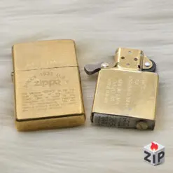 Alternative view of Bật lửa zippo solid brass since 1932 - 15 la mã