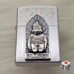 Alternative view of Zippo Khắc Tượng Billiken Lucky God Lắc Kê Bạc Xuất Nhật - 12 La Mã