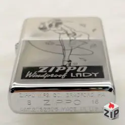 Alternative view of Bật lửa zippo windy lady (mã số 92) vintage hp