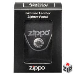 Bao da Zippo đen Chính Hãng chính hãng bao da den ZipVN