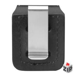 Bao da Zippo đen Chính Hãng chính hãng bao da den1 ZipVN