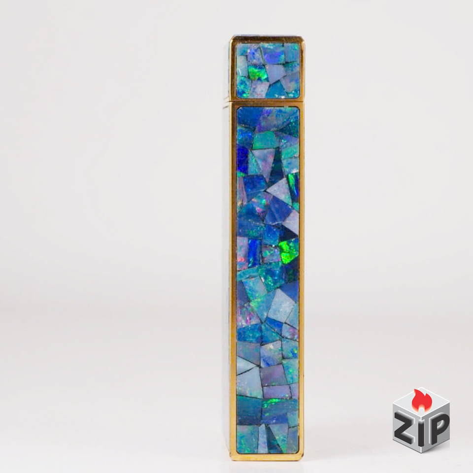 Bật Lửa Cartier 5 Cạnh Độc Đáo Khảm Full Đá Opal chính hãng Bật Lửa Cartier 5 Cạnh Độc Đáo Khảm Full Đá Opal - Ảnh 8