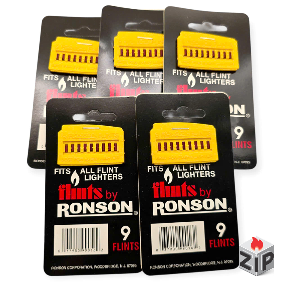 Đá lửa Ronson vỉ 9 viên size 2.5 chính hãng Đá lửa Ronson vỉ 9 viên size 2.5 - Ảnh 2