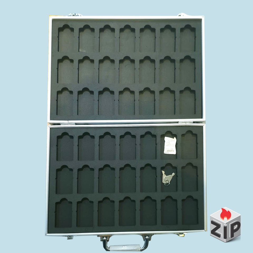 Vali nhôm 180 độ chuyên dụng đựng 42 chiếc bật lửa zippo chính hãng Vali nhôm 180 độ chuyên dụng đựng 42 chiếc bật lửa zippo - Ảnh 11