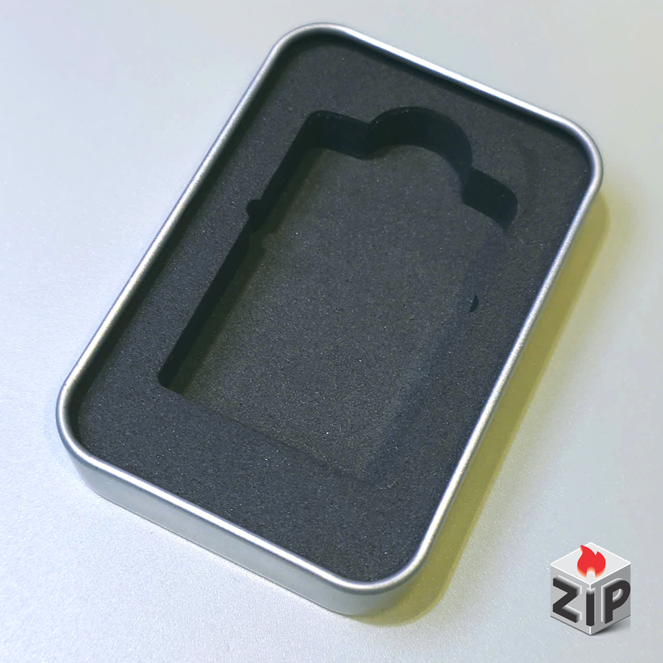 Hộp thiếc đựng bật lửa mặt trong suốt chính hãng Hộp thiếc đựng bật lửa mặt trong suốt - Ảnh 3