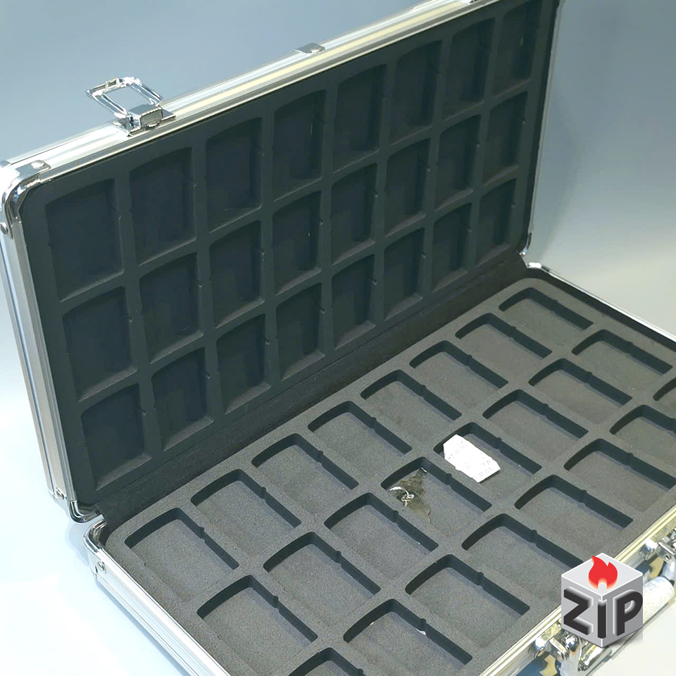 Vali nhôm chuyên dụng đựng 48 chiếc bật lửa zippo chính hãng Vali nhôm chuyên dụng đựng 48 chiếc bật lửa zippo - Ảnh 8