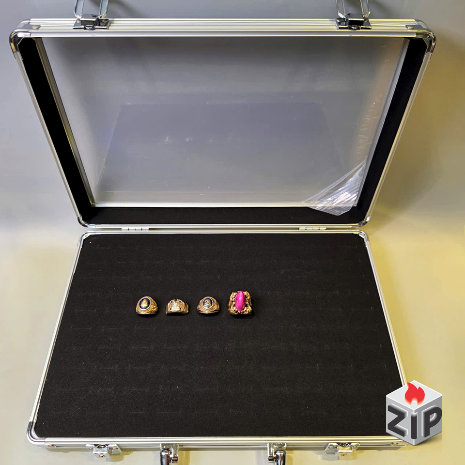 vali nhôm mặt mica trưng bày 100 nhẫn chính hãng vali nhôm mặt mica trưng bày 100 nhẫn - Ảnh 9