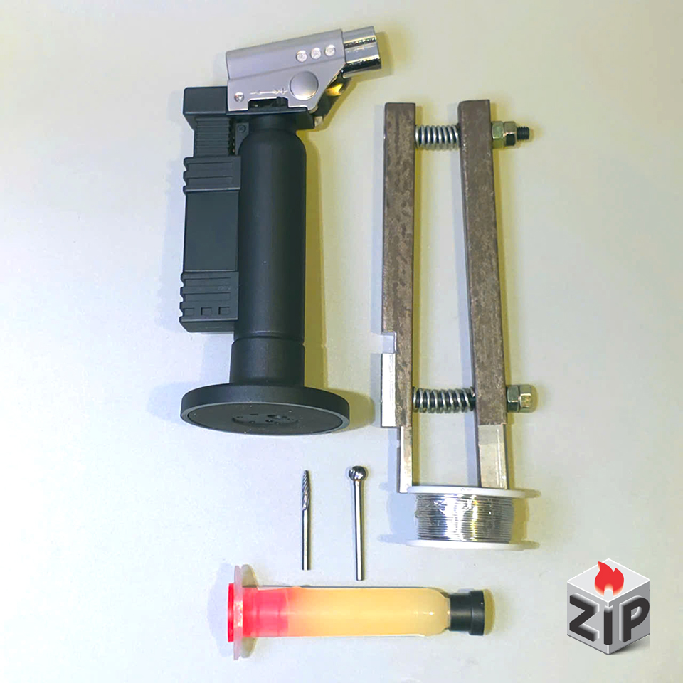 Trọn bộ dụng cụ hàn bản lề zippo chuyên nghiệp chính hãng Trọn bộ dụng cụ hàn bản lề zippo chuyên nghiệp