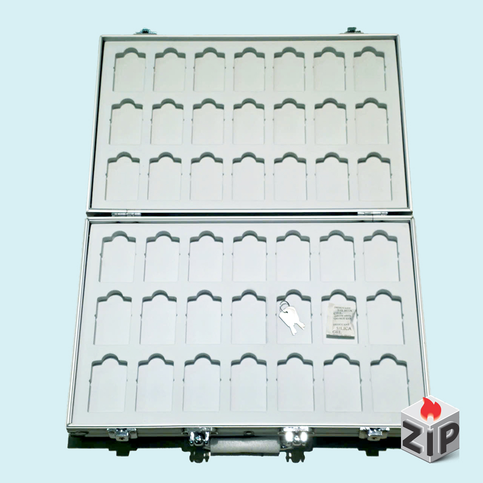 Vali nhôm 180 độ chuyên dụng đựng 42 chiếc bật lửa zippo chính hãng Vali nhôm 180 độ chuyên dụng đựng 42 chiếc bật lửa zippo - Ảnh 5