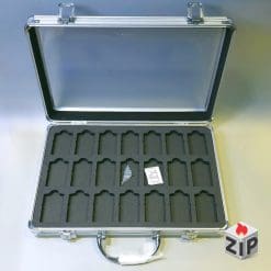 Vali Nhôm Mặt Mica Đựng 21 Chiếc Bật Lửa Zippo