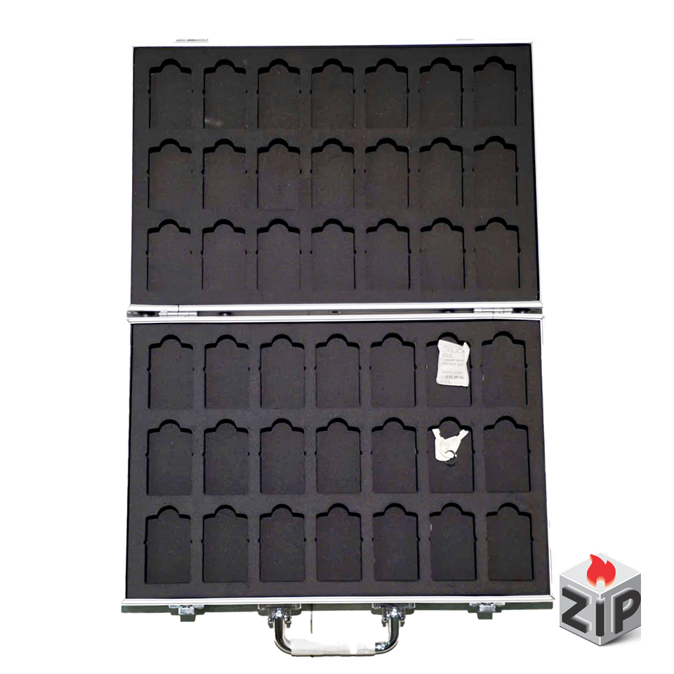 Vali nhôm 180 độ chuyên dụng đựng 42 chiếc bật lửa zippo chính hãng Vali nhôm 180 độ chuyên dụng đựng 42 chiếc bật lửa zippo - Ảnh 4