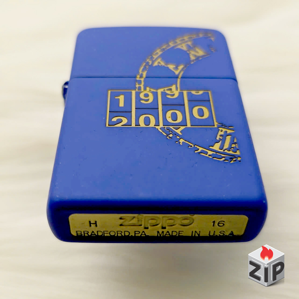 Bật lửa zippo millennium (mã số 55) - kỷ niệm thiên niên kỷ chính hãng Bật lửa zippo millennium (mã số 55) - kỷ niệm thiên niên kỷ - Ảnh 4