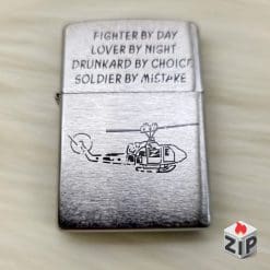 Bật lửa zippo vietnam (mã số 25) - kỷ niệm chiến tranh