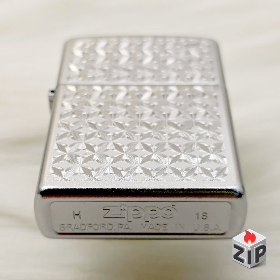 Bật lửa zippo star (mã số 104) - hoa văn ngôi sao cnc chính hãng Bật lửa zippo star (mã số 104) - hoa văn ngôi sao cnc - Ảnh 5
