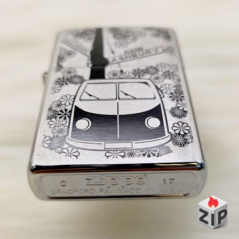 Bật lửa zippo flower power (mã số 72) - phong trào hippie chính hãng Bật lửa zippo flower power (mã số 72) - phong trào hippie - Ảnh 5