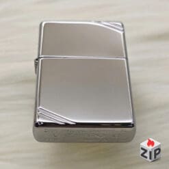 Zippo Vintage Hi Polish Chrome Khắc Chéo - mã 260
