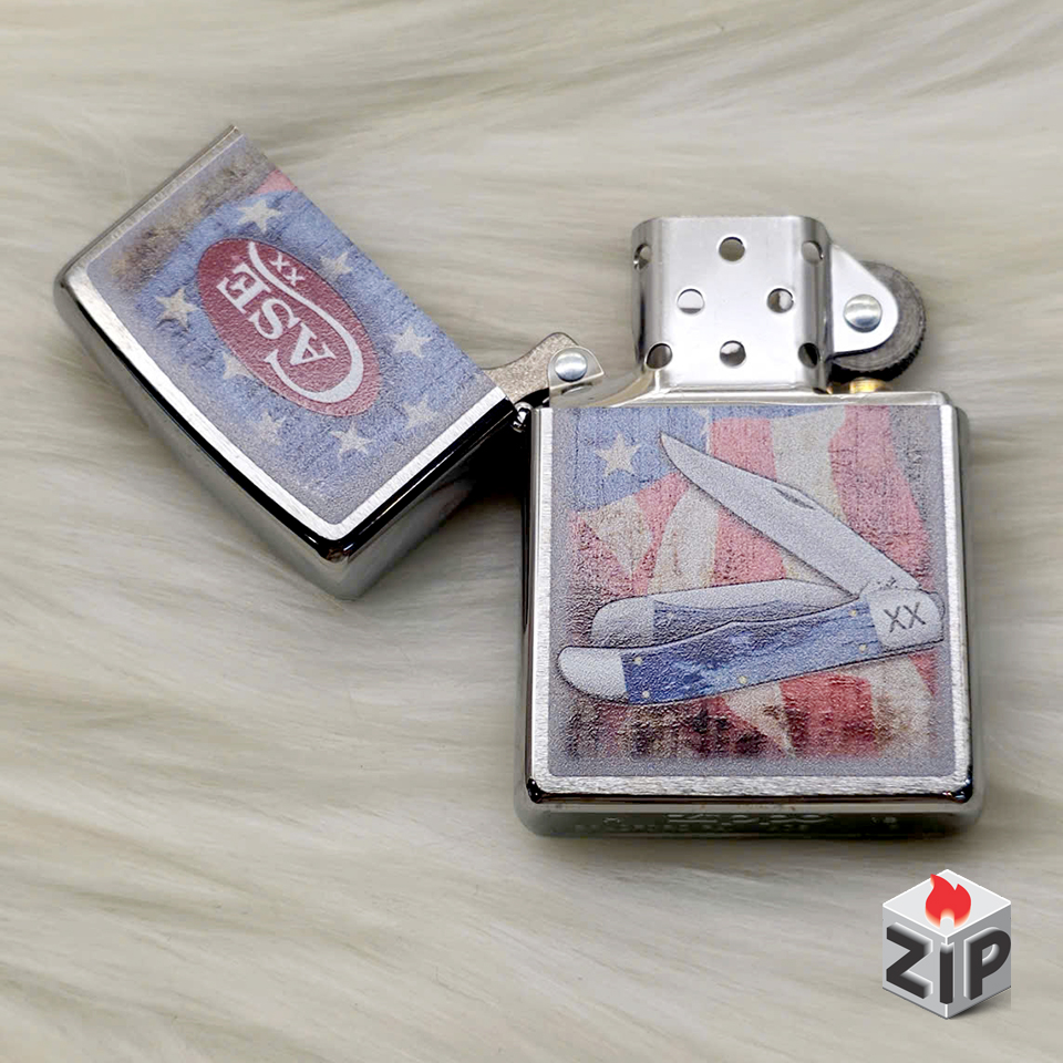 Bật lửa zippo case cutlery (mã số 105) - dao gấp case chính hãng Bật lửa zippo case cutlery (mã số 105) - dao gấp case - Ảnh 3
