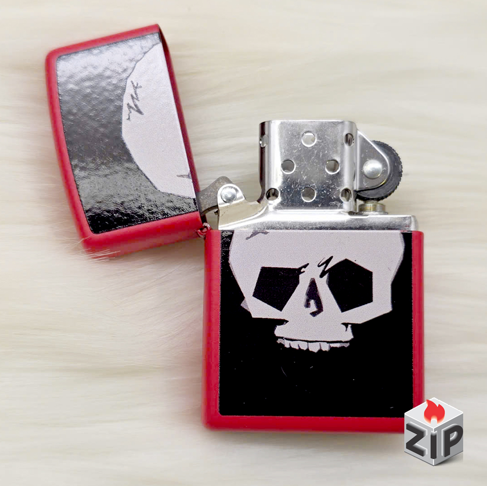 Bật lửa zippo skulls (mã số 36) - đầu lâu chính hãng Bật lửa zippo skulls (mã số 36) - đầu lâu - Ảnh 3
